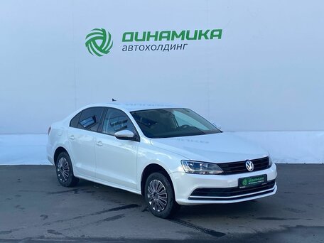 2018 Volkswagen Jetta VI Рестайлинг, белый, 1325000 рублей, вид 3