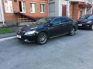 2013 Toyota Camry VII (XV50), чёрный, 1150000 рублей, вид 1