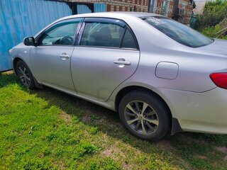 2007 Toyota Corolla X (E140, E150), серебристый, 740000 рублей, вид 2