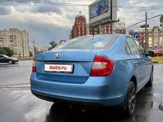 2016 Skoda Rapid I, синий, 990000 рублей, вид 4