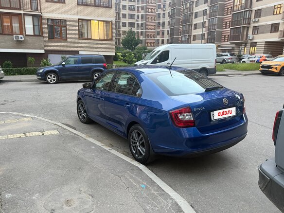 2019 Skoda Rapid I Рестайлинг, синий - вид 11