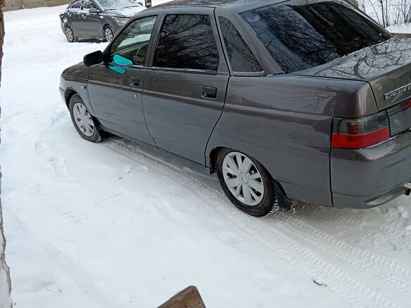 2004 Lada (ВАЗ) 2110, коричневый, 210000 рублей - вид 4