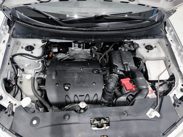 2013 Mitsubishi ASX I Рестайлинг, белый, 850000 рублей - вид 8