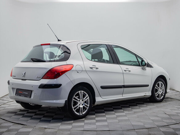 2009 Peugeot 308 I, белый - вид 4