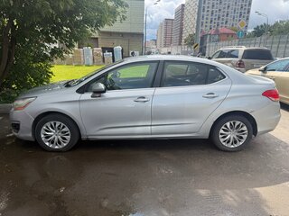 2014 Citroen C4 II, серебристый, 550000 рублей, вид 4