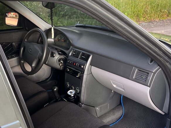 2007 Lada (ВАЗ) Priora I, серый, 420000 рублей - вид 12