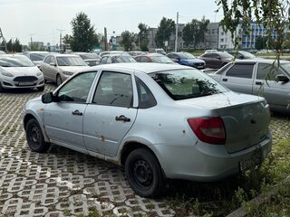2013 Lada (ВАЗ) Granta I, голубой, 125000 рублей, вид 4