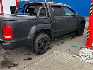 2014 Volkswagen Amarok Double Cab full-time I, серый, 1800000 рублей, вид 2