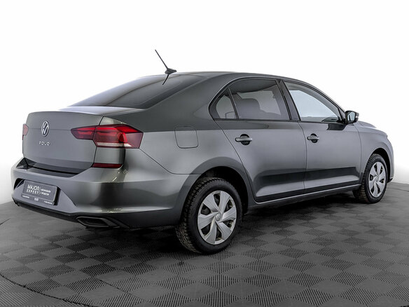 2021 Volkswagen Polo VI, серый - вид 4