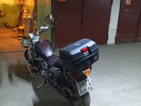 2000 Honda Steed 400, коричневый, 280000 рублей, вид 4