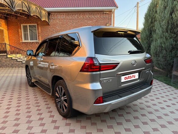 2019 Lexus LX 450d III Рестайлинг 2, серый - вид 5