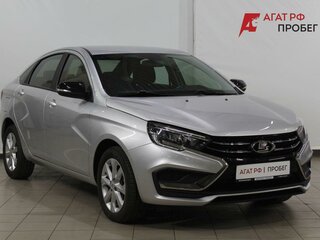 2024 Lada (ВАЗ) Vesta I Рестайлинг (NG), серебристый, 1460000 рублей, вид 3