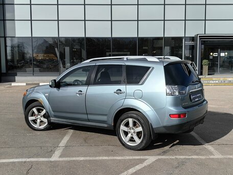 2008 Mitsubishi Outlander II, зелёный, 659000 рублей, вид 2