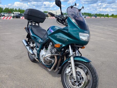 1995 Yamaha XJ900, зелёный, 230000 рублей, вид 1