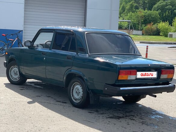 2009 Lada (ВАЗ) 2107, зелёный, 389000 рублей - вид 5