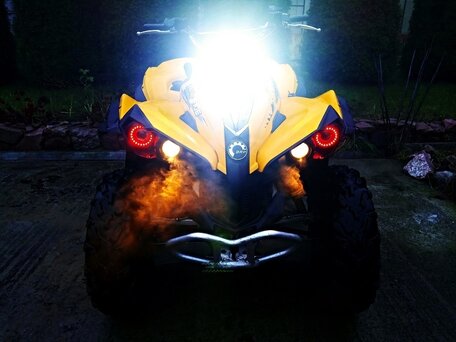 2010 BRP Can-Am Renegade 800, жёлтый, 600000 рублей, вид 1