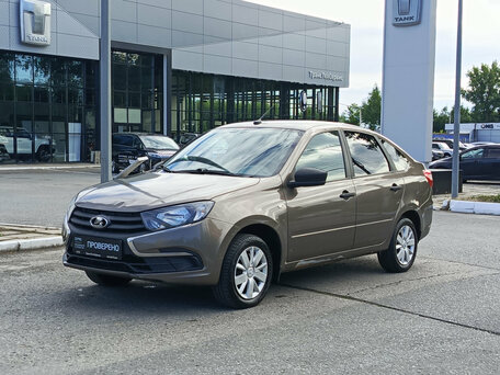 2021 Lada (ВАЗ) Granta I Рестайлинг, коричневый, 409000 рублей, вид 1
