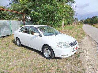 2001 Toyota Corolla IX (E120, E130), белый, 360000 рублей, вид 1