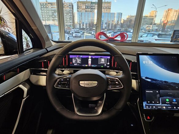 2026 Geely Atlas II, зелёный - вид 16