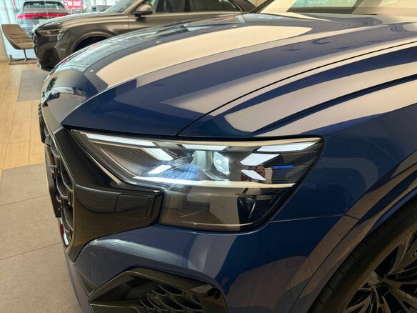 2025 Audi Q8 45 TDI I (4M) Рестайлинг, синий - вид 8