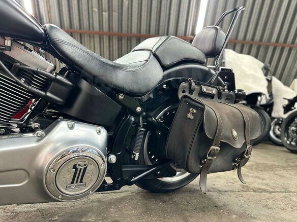 2010 Harley-Davidson Fat Boy, чёрный, 1190000 рублей - вид 25