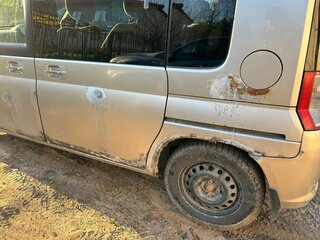 2002 Honda Mobilio I, серебристый, 300000 рублей, вид 4