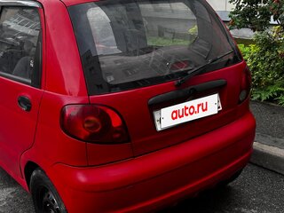 2005 Daewoo Matiz I Рестайлинг, красный, 102000 рублей, вид 5
