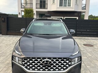 2022 Hyundai Santa Fe IV Рестайлинг, серебристый, 2550000 рублей, вид 2