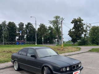 1992 BMW 5 серии 520i III (E34), чёрный, 290000 рублей, вид 3