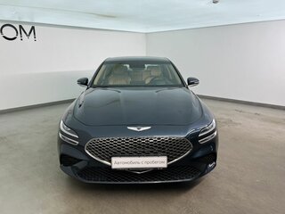 2022 Genesis G70 I Рестайлинг, синий, 3200000 рублей, вид 3