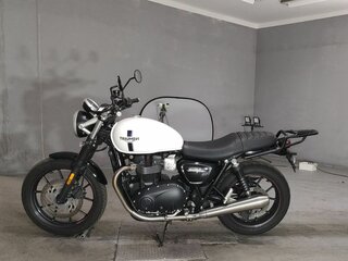 2018 Triumph Speed Twin, белый, 486000 рублей, вид 2