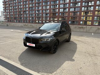2022 BMW X3 30i xDrive III (G01) Рестайлинг, чёрный, 5300000 рублей, вид 1