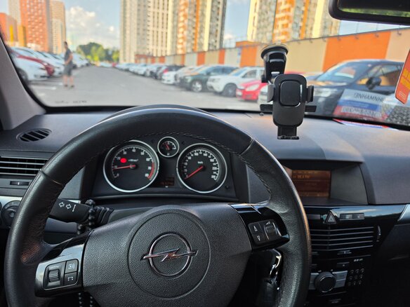 2012 Opel Astra H Рестайлинг, серебристый, 850000 рублей - вид 9