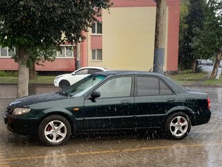 2003 Mazda 323 VI (BJ) Рестайлинг, зелёный, 180000 рублей, вид 2