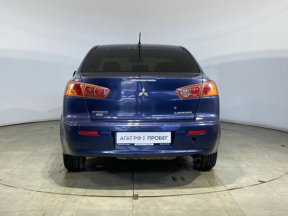 2008 Mitsubishi Lancer X, синий - вид 7
