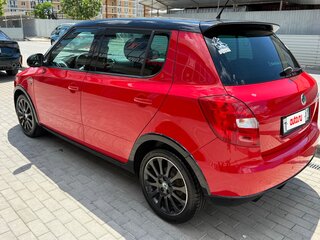 2012 Skoda Fabia II Рестайлинг, красный, 1037000 рублей, вид 4