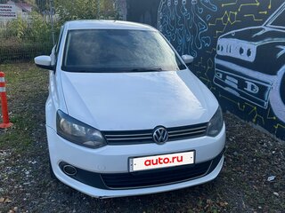 2010 Volkswagen Polo V, белый, 440000 рублей, вид 3