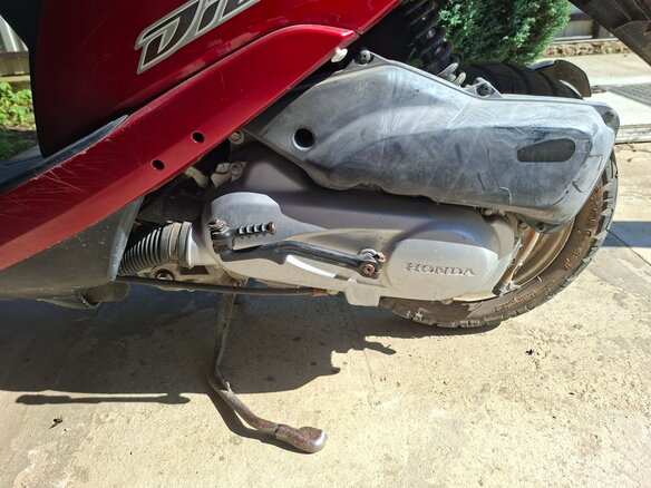 2011 Honda Dio, красный, 75000 рублей - вид 5