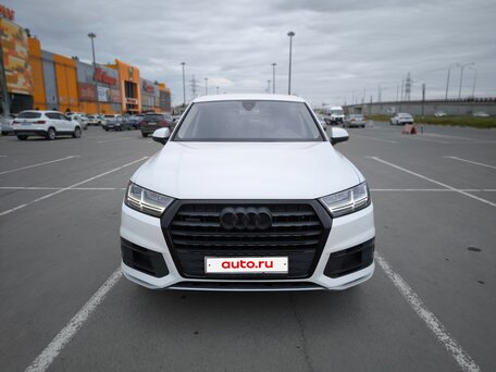 2016 Audi Q7 II (4M), белый, 4200000 рублей, вид 3