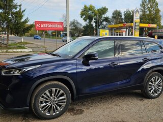 2022 Toyota Highlander IV (XU70), синий, 4580000 рублей, вид 5