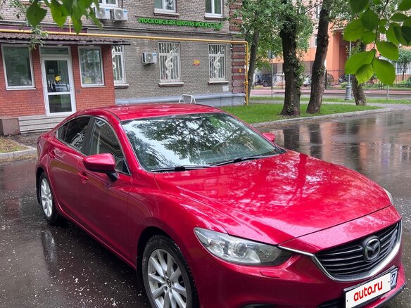 2015 Mazda 6 III (GJ) Рестайлинг, красный, 1670000 рублей - вид 3