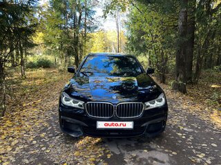 2018 BMW 7 серии 740d xDrive VI (G11/G12), чёрный, 4500000 рублей, вид 2