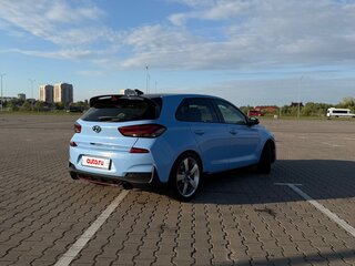 2019 Hyundai i30 N I, голубой, 1850000 рублей, вид 3