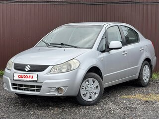 2010 Suzuki SX4 I (Classic) Рестайлинг, серебристый, 599777 рублей, вид 1