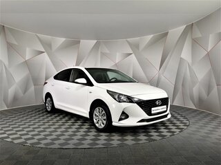 2022 Hyundai Solaris II Рестайлинг, серый, 1295150 рублей, вид 3