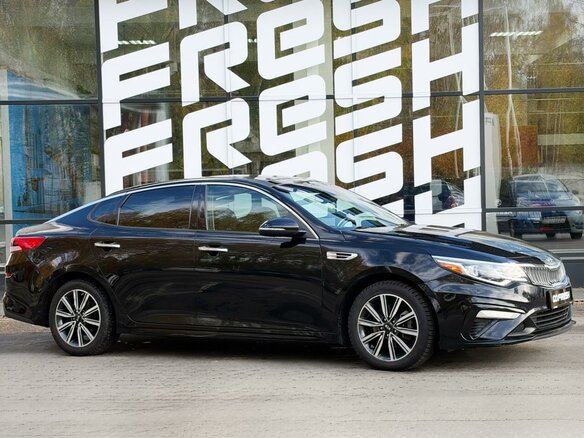 2018 Kia Optima IV Рестайлинг, чёрный, 1599000 рублей
