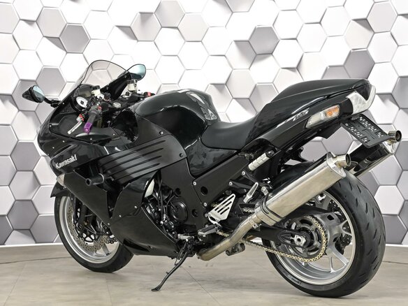 2007 Kawasaki ZZR 1400, чёрный, 669000 рублей - вид 7