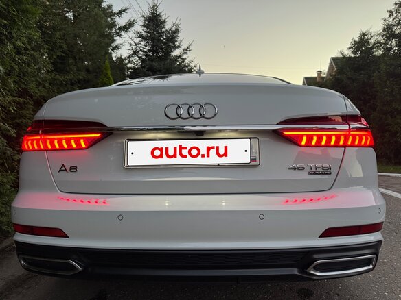 2022 Audi A6 45 TFSI V (C8) Рестайлинг, белый, 6600000 рублей - вид 3