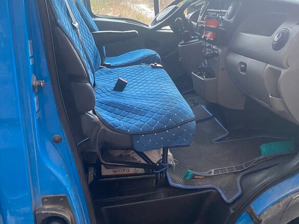 2007 Renault Master, синий, 1300000 рублей - вид 11