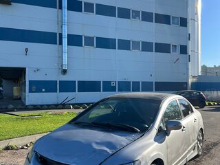 2008 Honda Civic VIII, серебристый, 180000 рублей, вид 2
